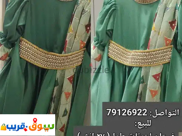 للبيع فساتين بنات لمختلف اعمار شبه جديدة و نظيفه 4