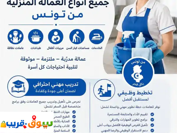 شركة قرطاج للخدمات في تونس لالحاق العمالة التونسية بالخارج احدى أهم شركات التوظيف التونسية المتخصصة ...