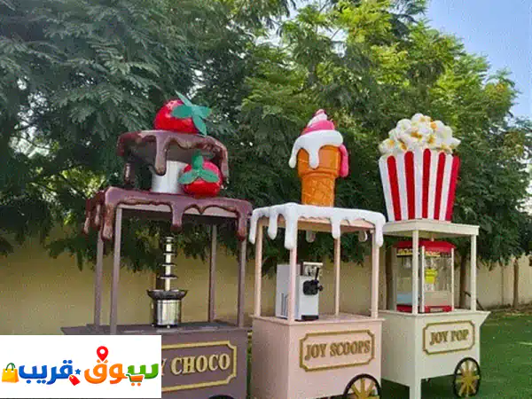 3 عربات مناسبات للبيع 2
