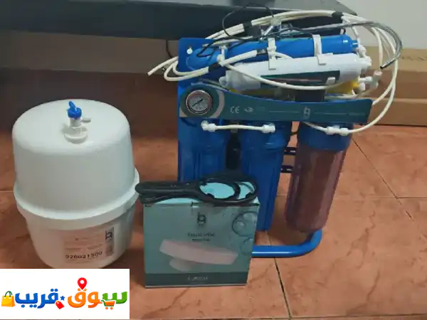 مجموعة فلاتر 7 مراحل للبيع بحالة ممتازة. المميزات تنقية عالية للمياه مناسب للمنازل والمكاتب. جميع ...