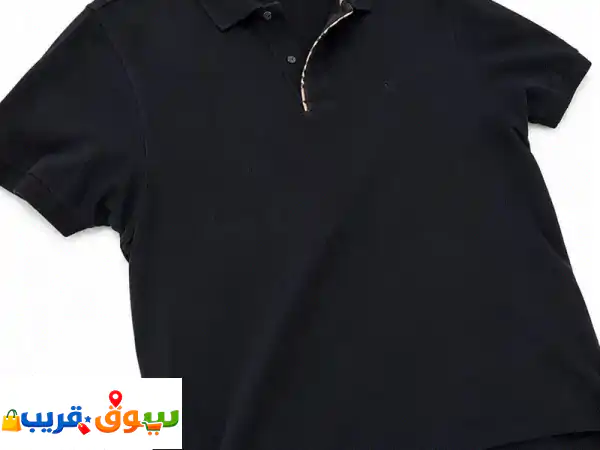 Burberry Black Polo Shirt – XXL – Excellent Condition 3