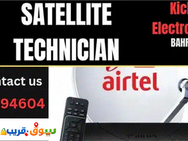 Airtel & Nilesat,Arabsat dish receiver sale & fixing & servicing 4