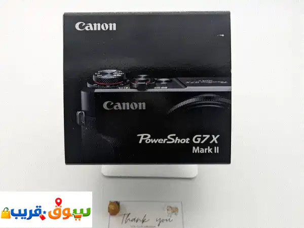 Canon PowerShot G7 X Mark II: كاميرا مدمجة احترافية لمحتوى مبهر | للبيع