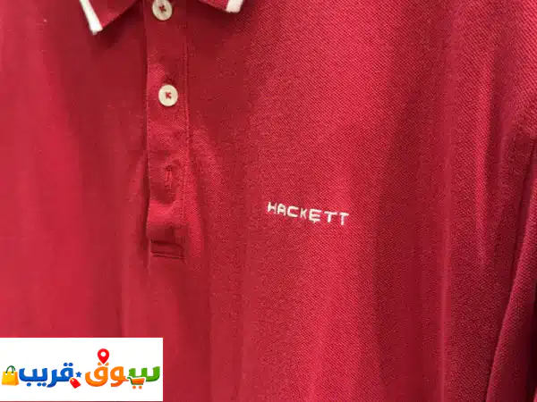 Hackett Golf Red Polo Shirt XL – Excellent Condition 2