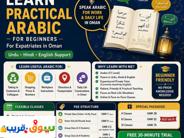 Practical Arabic for Beginners  Urdu, Hindi & English Support
