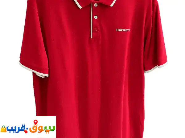 Hackett Golf Red Polo Shirt XL – Excellent Condition