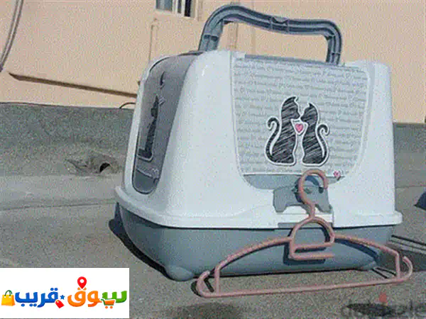 CAT LITTER TRAY WITH FILTER  BIG SIZE 4