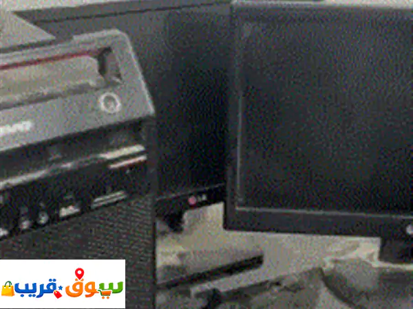 متوفر اجهزة كمبيوتر مكتبيه مع شاشات وطابعة للبيع بسعر مناسب الجاد يتواصل معي في الرياض