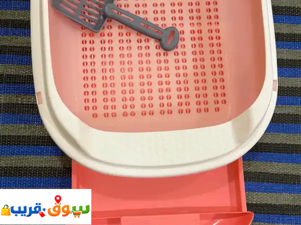 CAT LITTER TRAY WITH FILTER  BIG SIZE 2