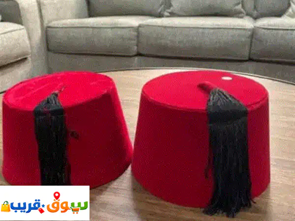 الطربوش الدمشقي التراثي الأصيل. فخامة التراث السوري بين يديك. صناعة يدوية دمشقية بخامة قطيفة حمراء ... 2