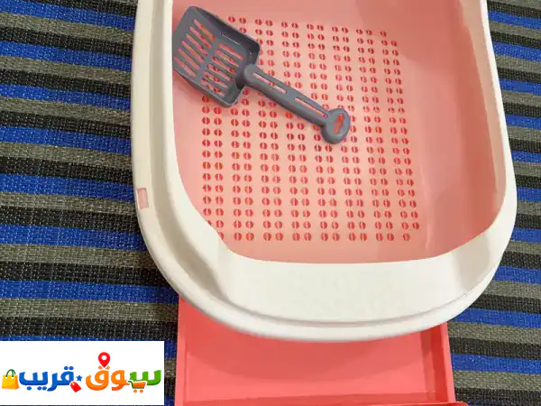 CAT LITTER TRAY WITH FILTER  BIG SIZE 3