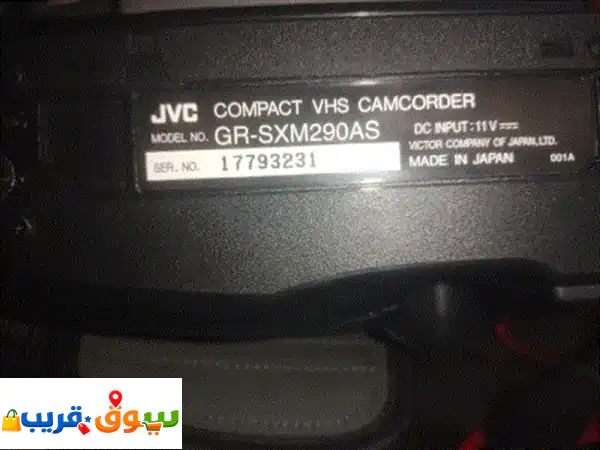 كاميرا نوعها jvc صناعة يابانية super vhs ديجيتال زوم 700 x شاشة بها جميع اللغات واللغة العربية أيضا ... 4