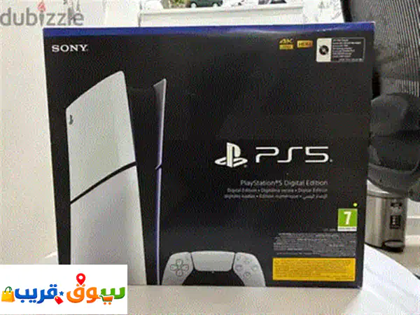 بلايستيشن 5 (PS5) النسخة الرقمية + يدين تحكم مميزتين - بحالة ممتازة وعرض نهاية الأسبوع الحصري! 4