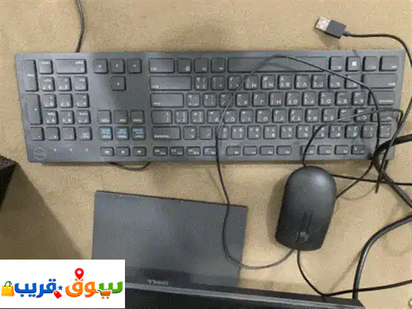 جهاز كمبيوتر مكتبي نوع (dell) vostro 3910 شاشة مقاس 19 بوصة (dell) طراز (e1920h) كيبورد (dell) ماوس ...