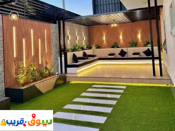 حول حديقتك الى لوحة من الجمال والراحة هل تحلم بحديقة فاخرة تضيف قيمة وجمالا لمنزلك أو استراحتك نحن ... 4
