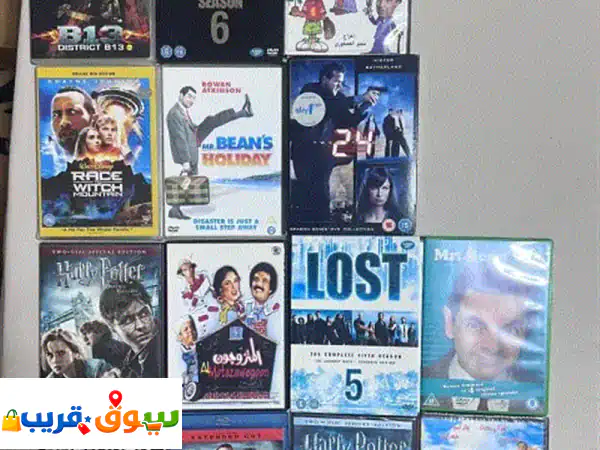 سيديهات ودي في دي أفلام أجنبيه جديدة لم تستخدم نهائيا عدد 14 مطلوب 20 درهم للواحد للتواصل على رقم 2