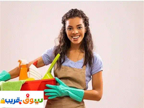لدى فتيات للعمل في مجال التنظيف بدوام جزئي على طول الأسبوع مستلزماتالتنظيف المنزلية 4
