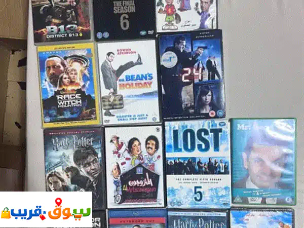 سيديهات ودي في دي أفلام أجنبيه جديدة لم تستخدم نهائيا عدد 14 مطلوب 20 درهم للواحد للتواصل على رقم