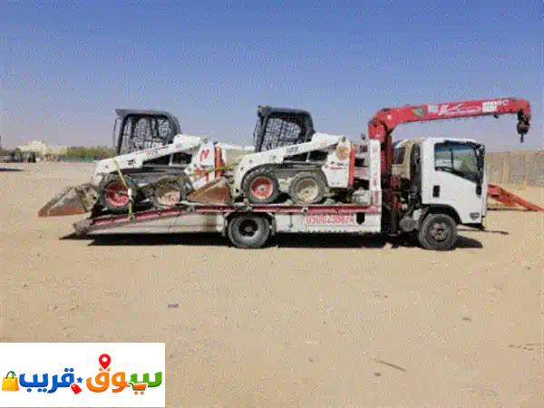 نقل جميع السيارات والمعدات ونش سطحه رافعات داخل وخارج الرياض 3