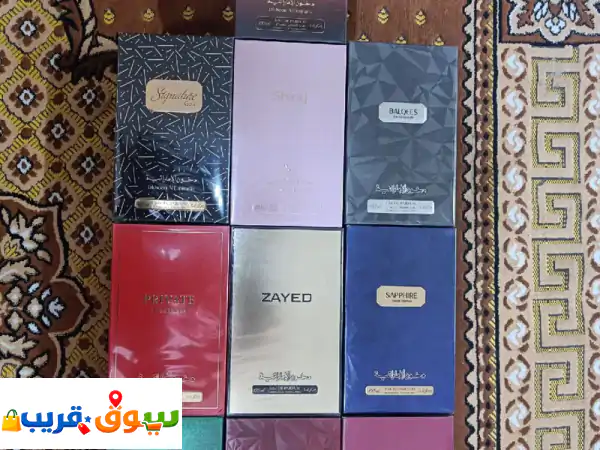 عطور جديدة من دخون الاماراتية أصلية 100%. sapphire 75  charming 90  بالقيس 80  signature gold 80 ...
