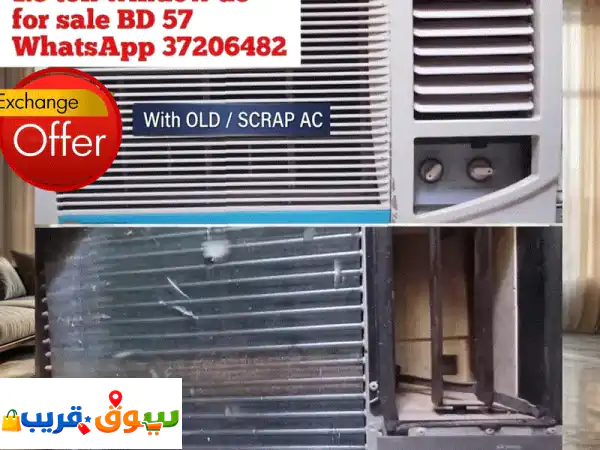 1.5 ton window ac and split acs for sale with fixing
