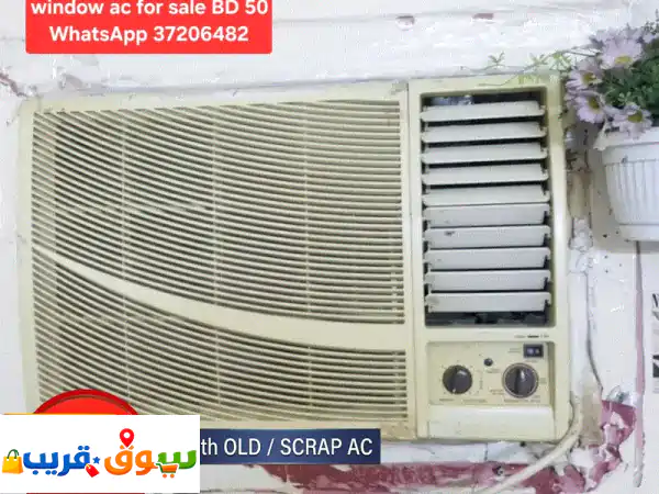 1.5 ton window ac and split acs for sale with fixing 2