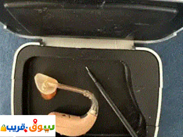 سماعات اذن ألمانية مع علبة بطاريات السعر الأصلي للسماعات 4 ألاف وخمسمائة درهم من مركز السماعيات أبو ...