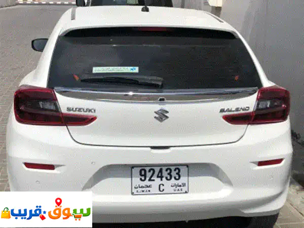 سوزوكي بالينوا 2023 مواصفات خليجية متاحة للإيجار في عجمان أو الشارقة أو دبي مع خدمة التوصيل وبأسهل ...