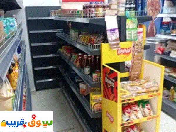 معدات بقالة كاملة للبيع - أرفف، خزائن، لوجو | حالة ممتازة، استعمال أقل من 6 شهور! 2