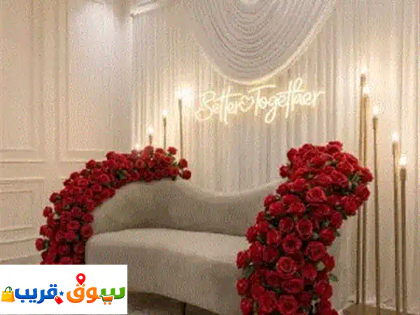 لأن ليلتك مميزة، ننسق لك في amany flowers أرقى كوش الأفراح والمناسبات في الامارات بلمسات فاخرة ...
