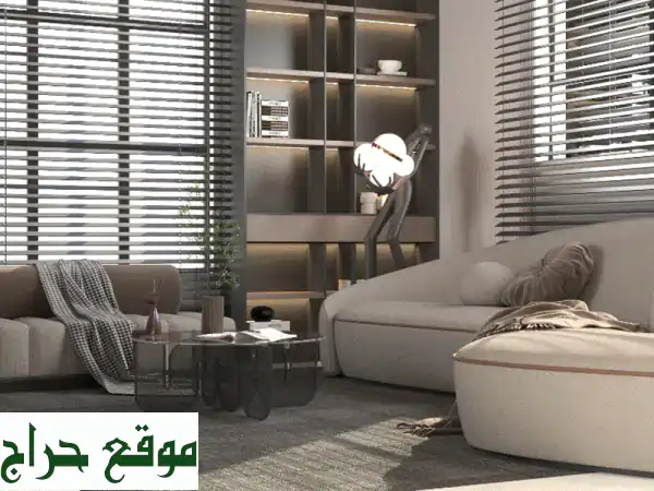 تصميم داخلي وديكور وواجهات وأسطح وتصميم فلل...