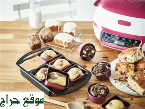 Tefal Machine à gâteaux intelligent Cake Factory Délices 5 programmes ,KD810112