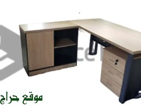 Bureau Avec Pietement Metalique EcoClaire 1M60