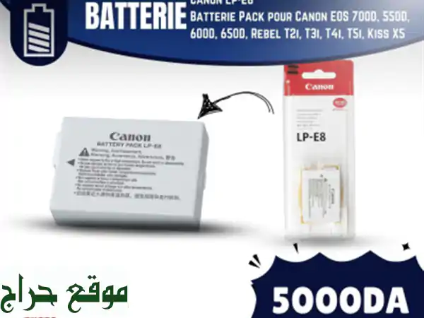 Canon Batterie LPE8 Canon