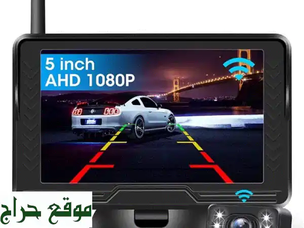 Wireless Reverse Camera AHD 1080 P with 5 inch Monitor