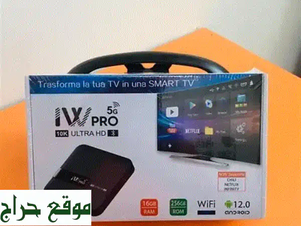 4 K Android TV BOX Receiveru002 FALL TV channels Without Dishu002 FSmart BOX