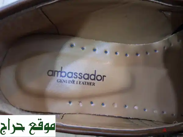 Pakistani Genuine leather shoes Ambassador brand