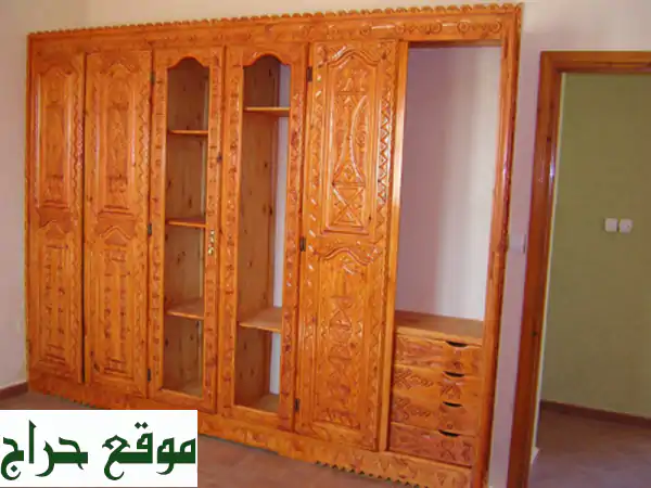 carved wardrobe