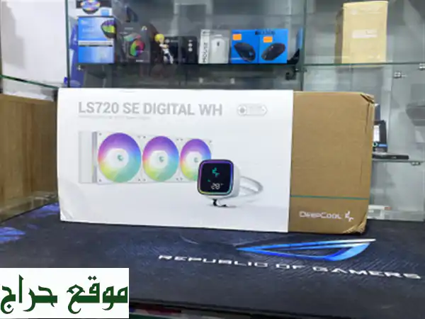 Liquid CPU Cooler DeepCool LS720 SE Digital WHITE Edition