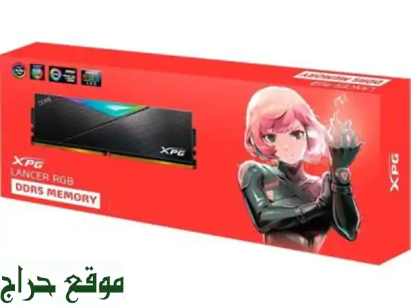 RAM ADATA XPG Lancer 32 Go 6000 Mhz Cl30DDR5 RGB Intel XMP / AMD EXPO / Black / White