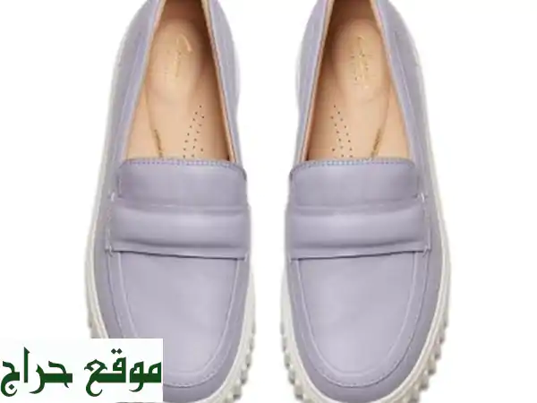 CLARKS Mayhill Cove Lilac Leather