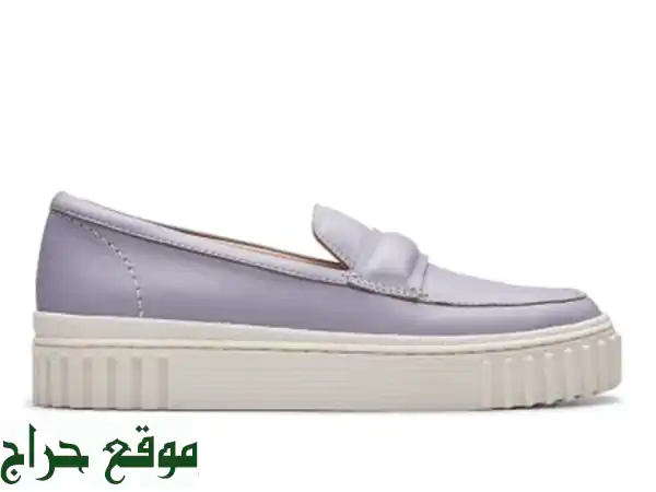 CLARKS Mayhill Cove Lilac Leather