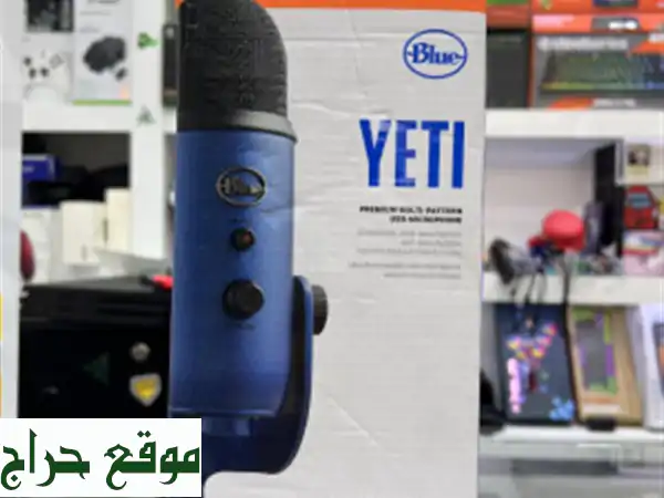 Blue Yeti USB Microphone for PC, Mac, Gaming, Recording, Streaming, Podcasting,