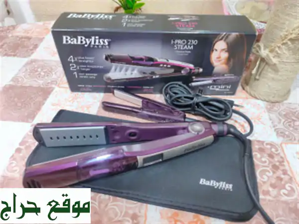 babyliss paris ipro 230 steam + mini lisseur