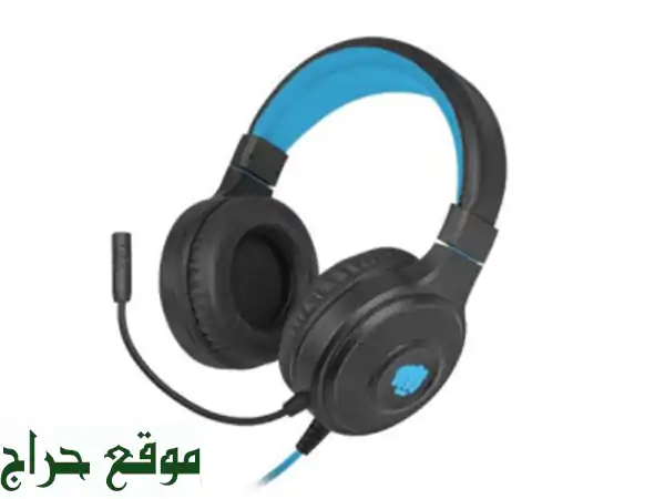 Casque Gaming RGB Fury warhawk Avec fil Noir/ Bleu /USB