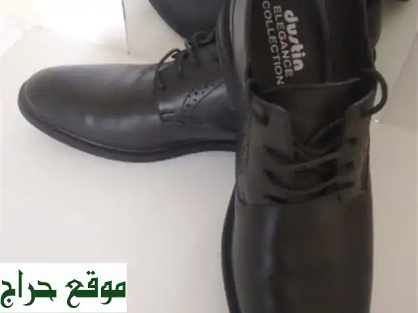 Chaussures classique pour homme noir حذاء للرجال