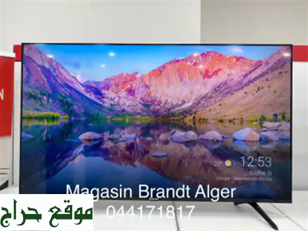 Téléviseur Brandt 65  smart tv Android 11