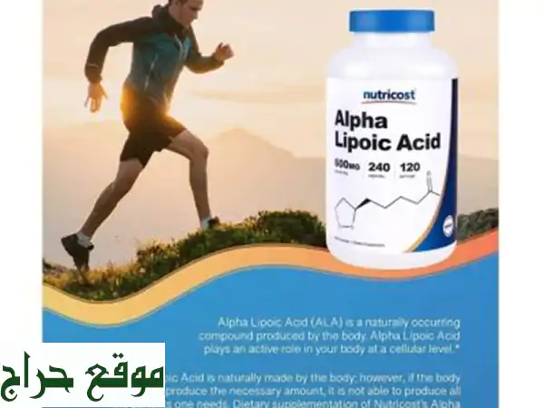 Acide Alpha Lipoïque 600 mg  240 caps