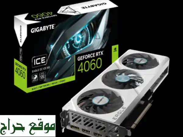 VGA GIGABYTE RTX 4060 EAGLE 8 GB OC ICE