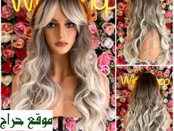 perruque semi naturel, شعر مستعار نصف طبيعي يتليسا يتبوكلا...